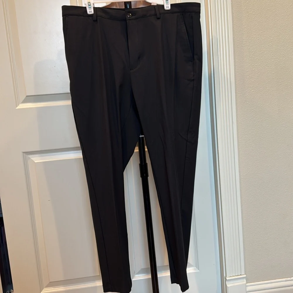 Greg Norman Men’s Jordan Black Golf Performance Pant Men’s 38x29 - Picture 4 of 8